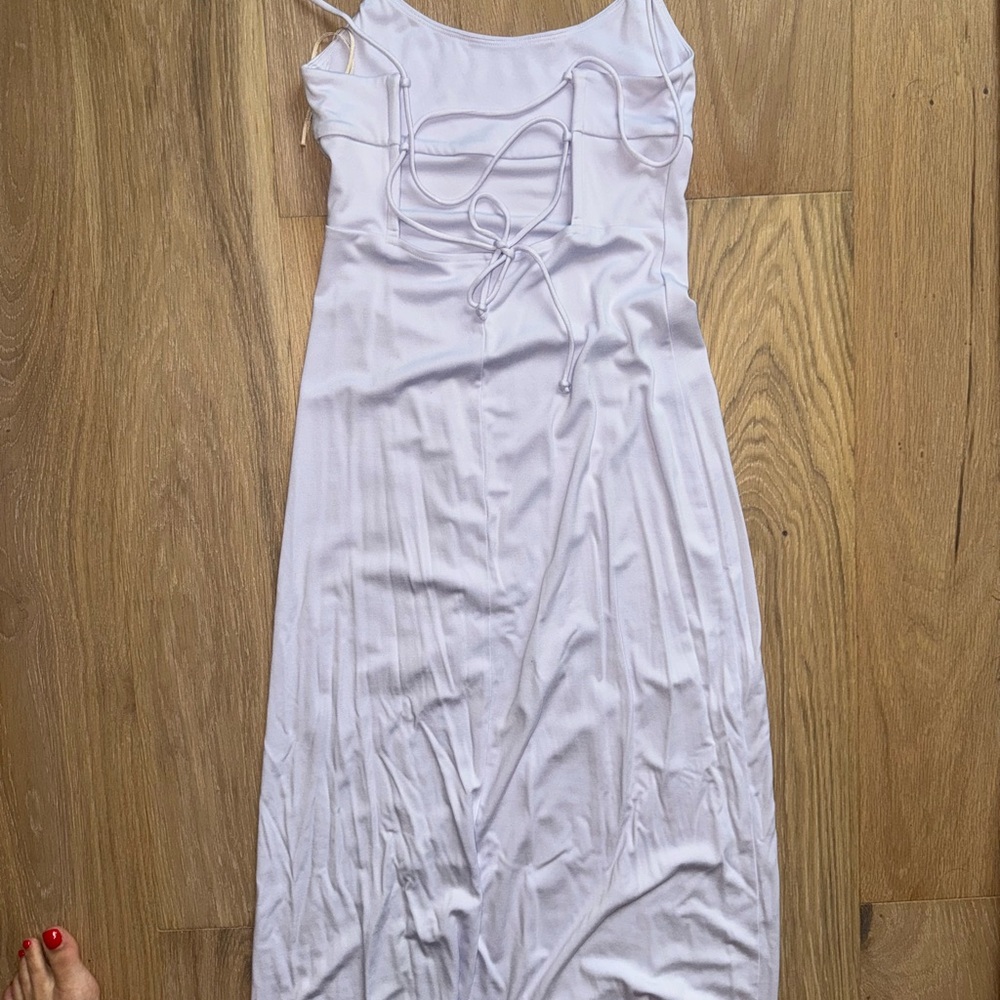 Aritzia Wilfred lavender Midi Dress